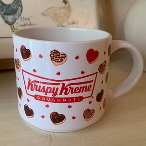 Krispy Kreme limited edition ❤️ heart shaped doughnut design